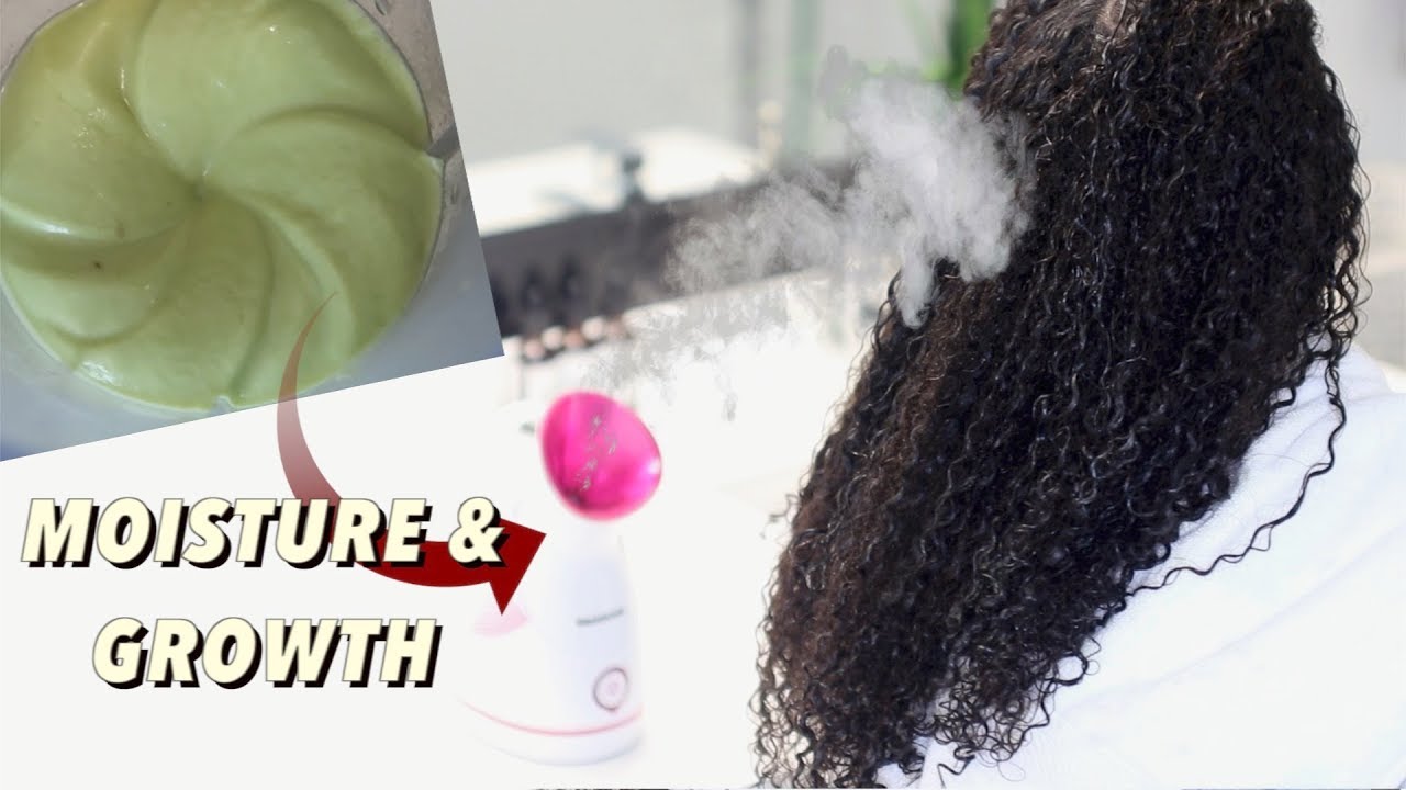 Extreme hair growth STEAM deep conditioning! Natural hair