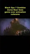 Black Ops 7 Zombies Zursa Bear Game Over Death Cutscene animation (new ...