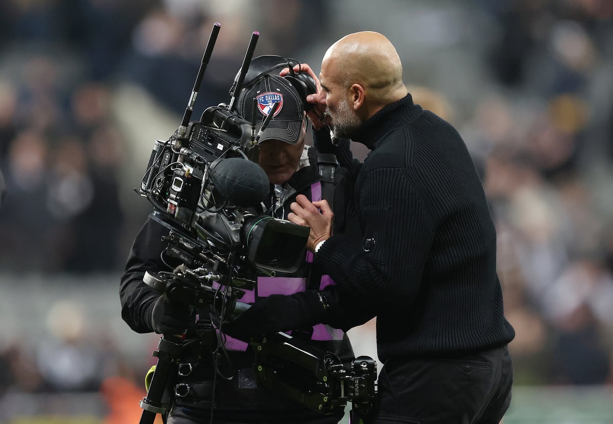 Guardiola 'embarrassed' and 'ashamed' after cameraman confrontation