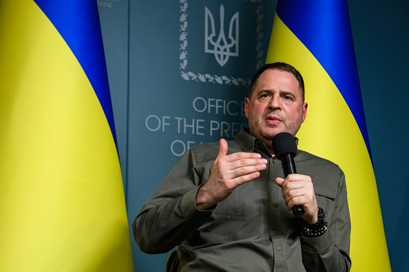 Il capo dell’Ufficio presidenziale ucraino Andriy Yermak (Getty Images).