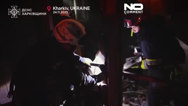 Russian drone strikes on Kharkiv kill four and injure dozens