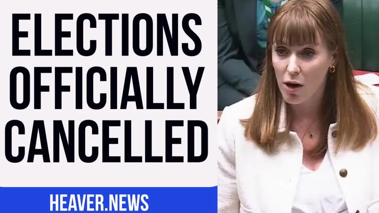 English Elections Officially CANCELLED