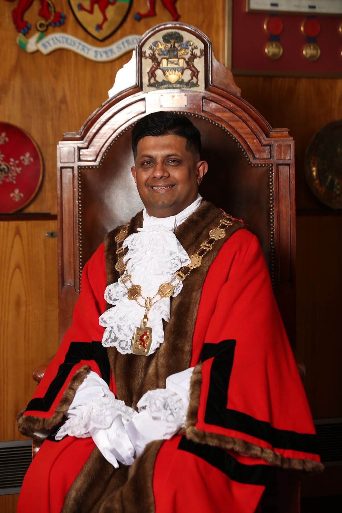 Mohammad Islam as mayor (credit Enfield Council) (1)