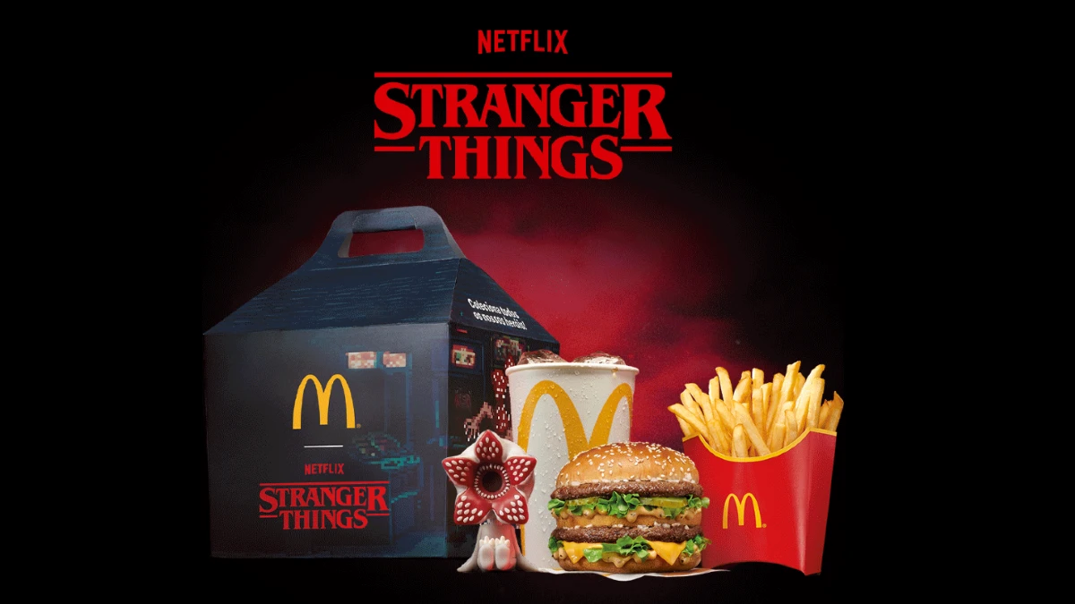 McDonalds lança coleção especial Stranger Things