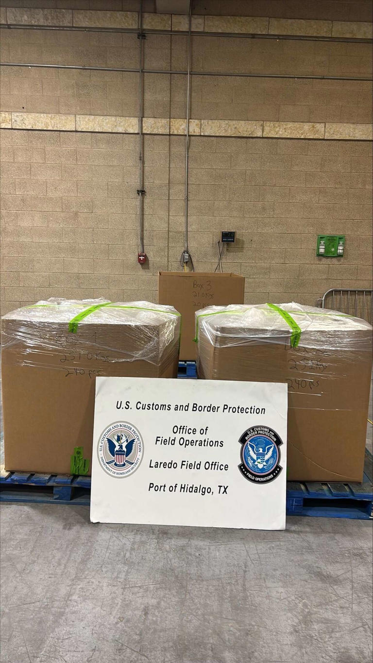 Officials seize $10M of meth hidden in lettuce shipment at Texas-Mexico ...