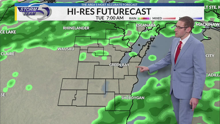 Rain showers for this evening and night
