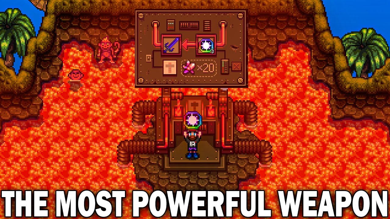 Stardew Valley 1.5 Update Unlocking the Ultimate Weapon