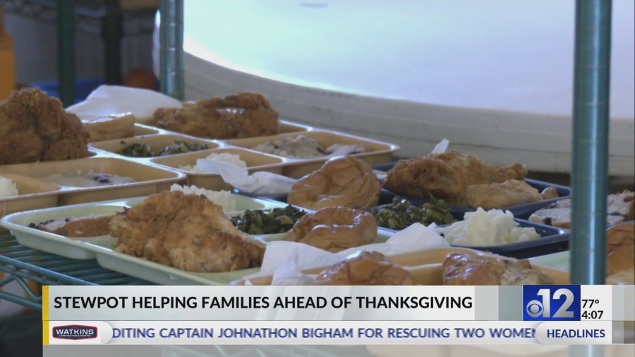 Stewpot aims to help families ahead of Thanksgiving