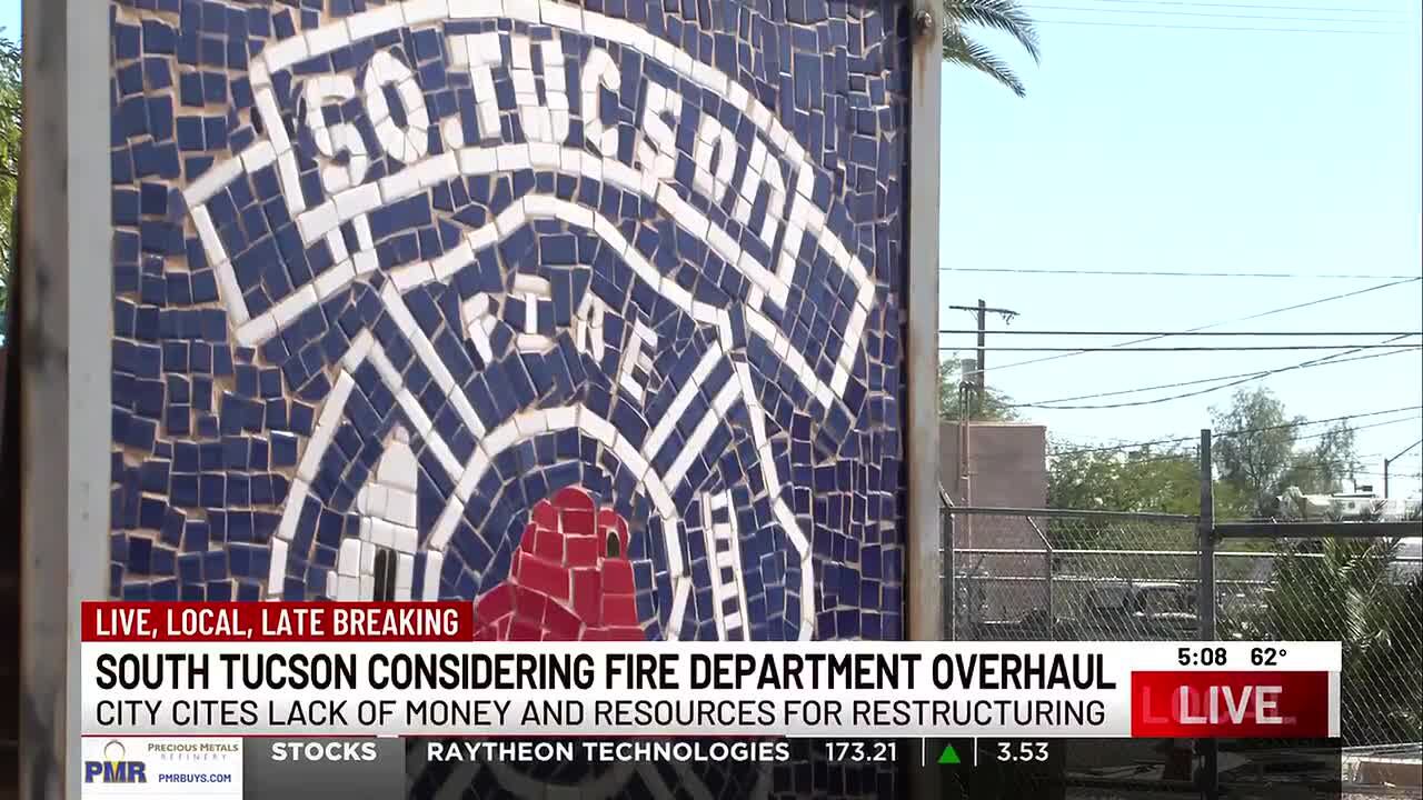 South Tucson considers disbanding fire department amid budget shortfalls