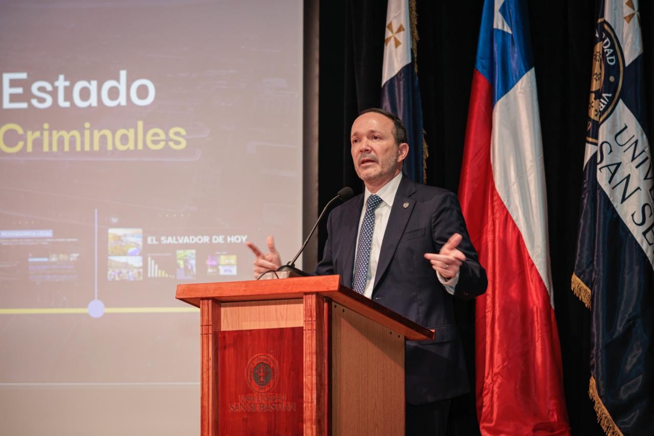 Ministro de Justicia y Seguridad de Bukele expone en Chile la receta ...