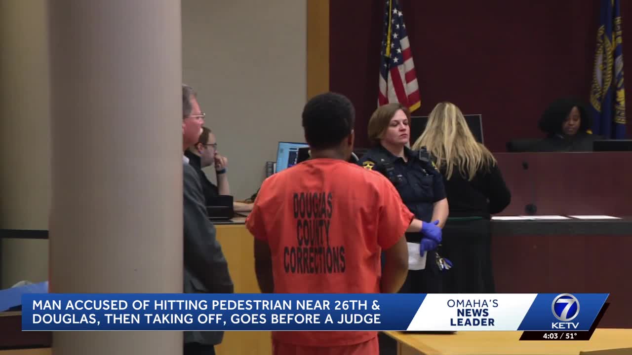Man accused of leaving scene of fatal Omaha crash held on bond