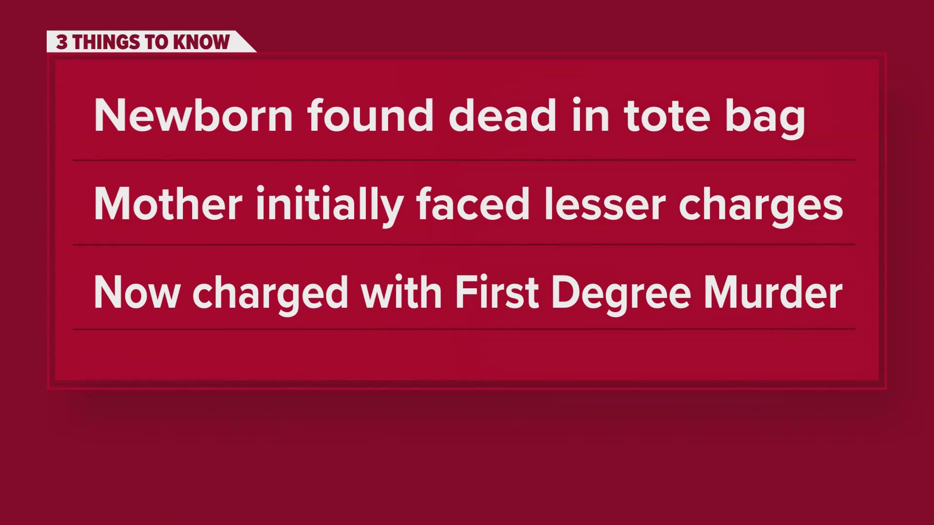 14-year-old faces murder charge after newborn found dead in tote bag ...