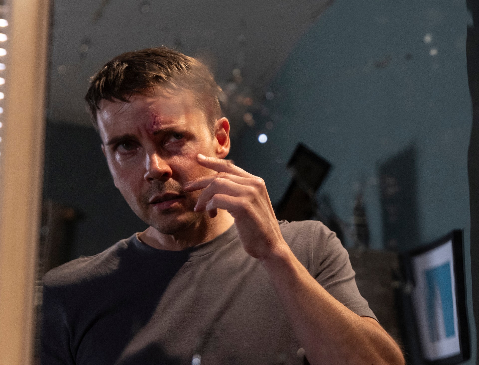 Todd is attacked by Theo this week (Picture: ITV)