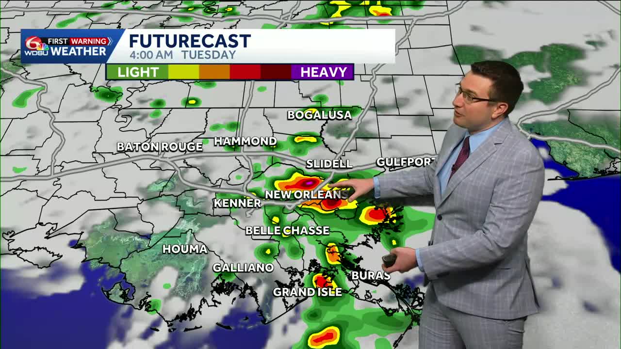 Tracking storms tonight and a strong cold front