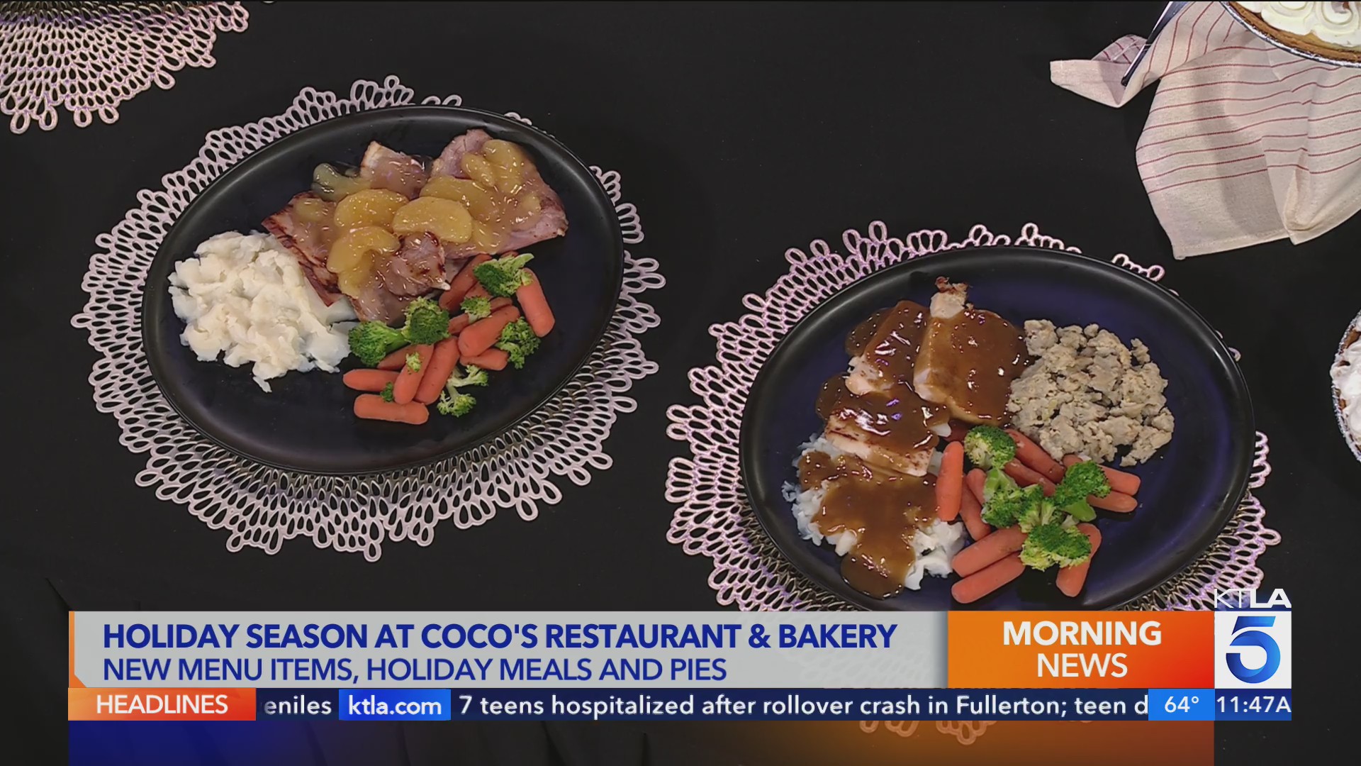 Celebrate the holiday season at Coco's Bakery Restaurant