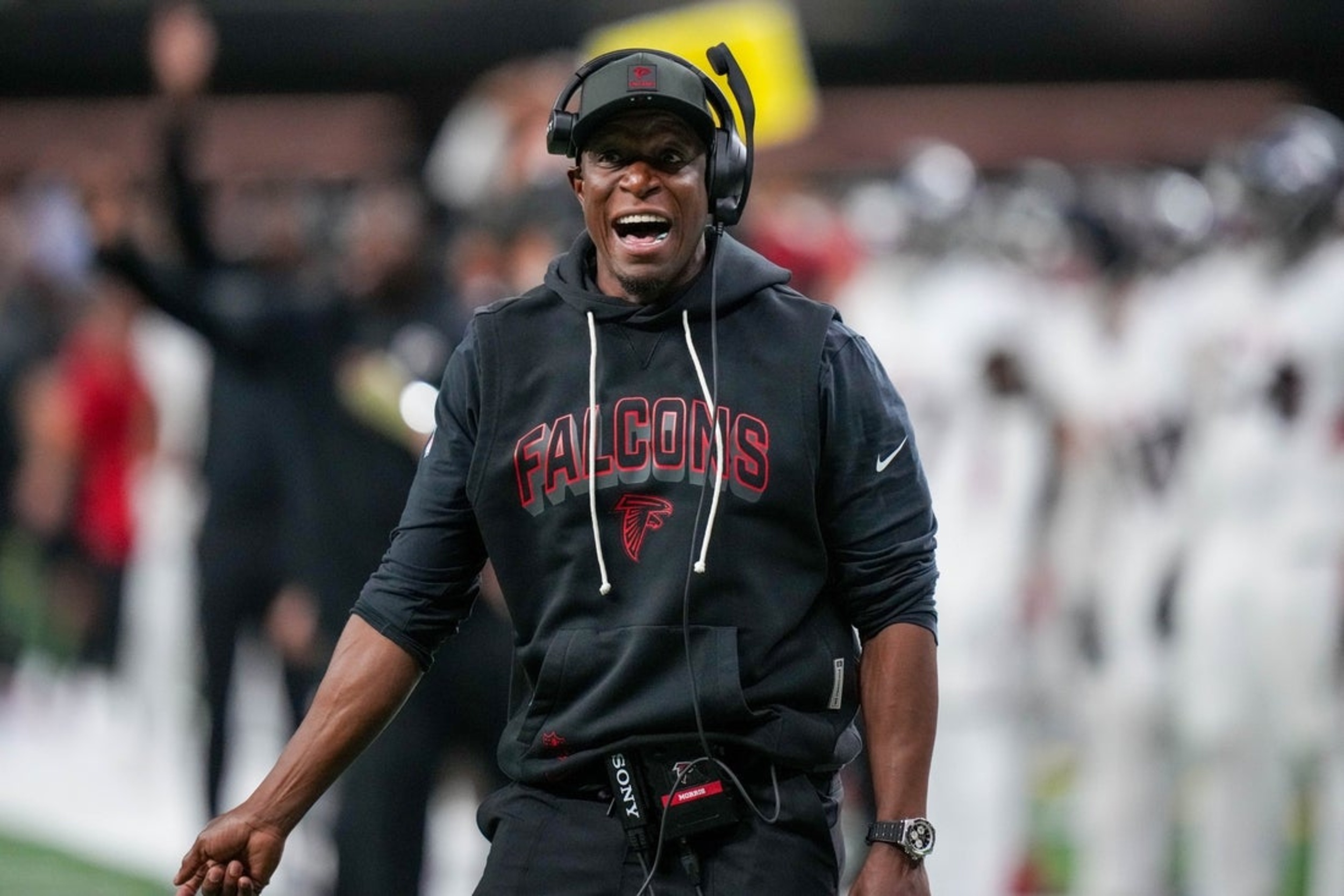 Raheem Morris praises Kirk Cousins, team effort in Falcons' first win ...