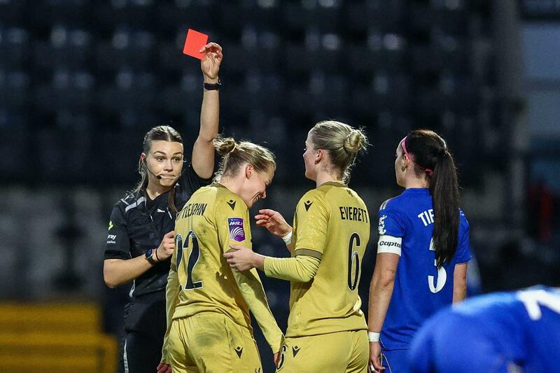Watch Ireland International Ruesha Littlejohn Sent Off For Throwing 