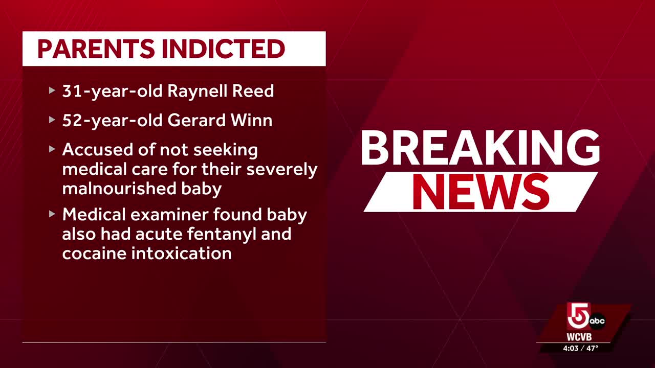 Boston parents charged in death of five-week-old baby