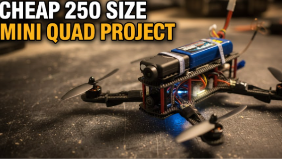 Budget-Friendly 250 Mini Quad Project for FPV Enthusiasts
