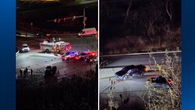 At least one person injured in crash on Route 30, road closure in place