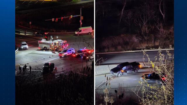 At least one person injured in crash on Route 30, road closure in place