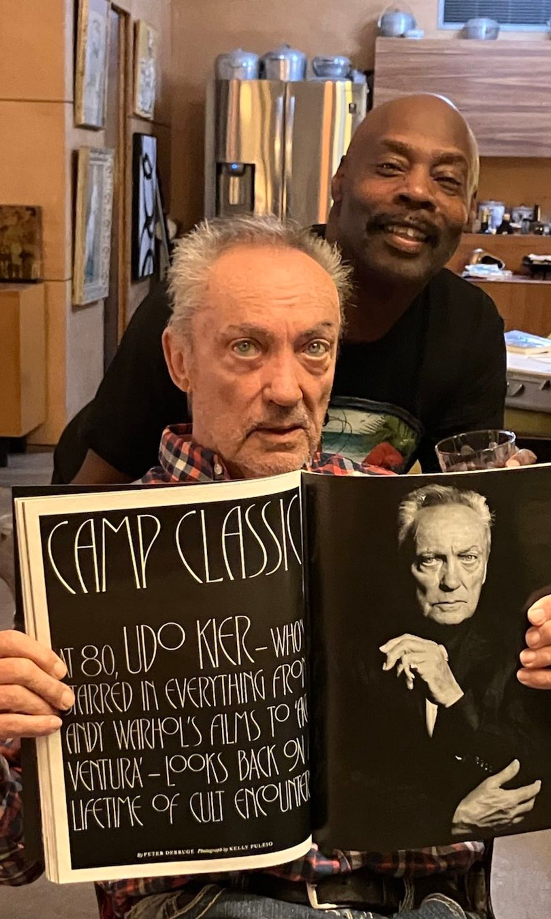 Meet actor Udo Kier's partner Delbert McBride after artist confirmed ...
