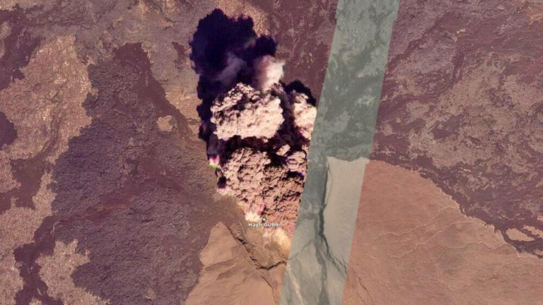 Ethiopia's Hayli Gubbi volcano: Satellite captures once-in-10,000-year ...