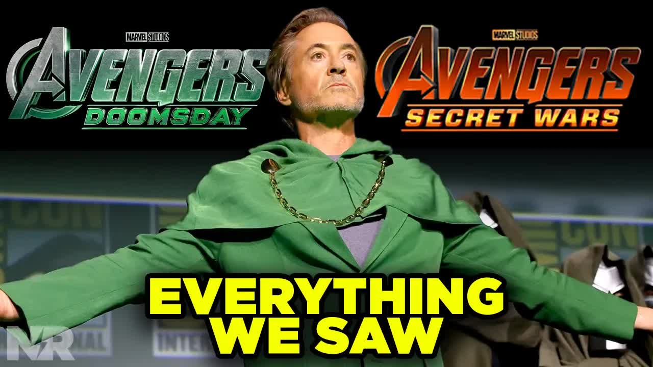 Avengers Doomsday + Secret Wars confirmed! Marvel Comic Con panel ...