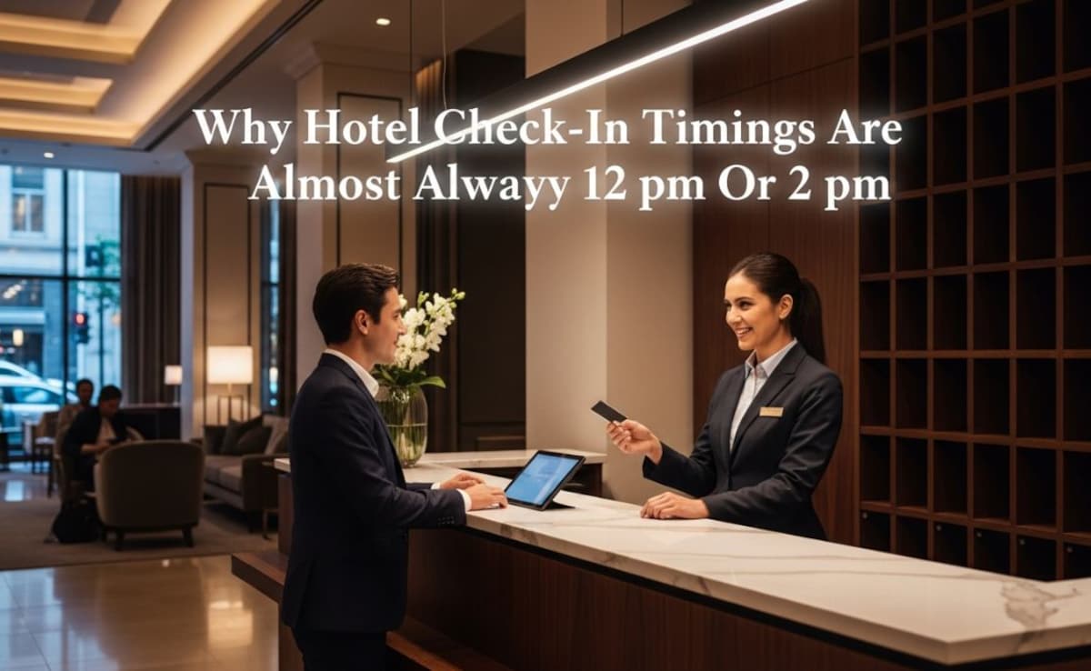 Why Hotel Check-In Timings Are Almost Always 12 pm Or 2 pm