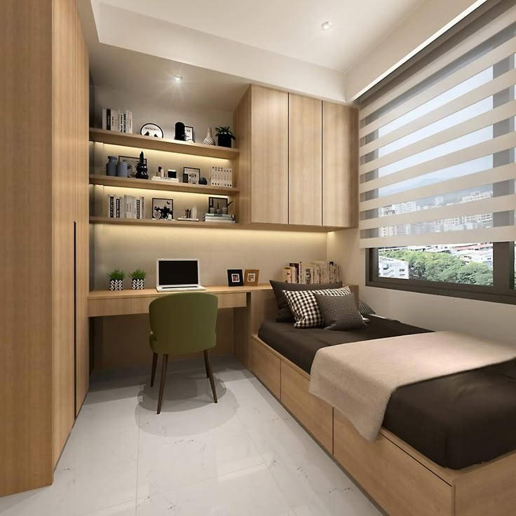 Cara Menata Kamar Tidur Ukuran 3x3 dengan Trik Simpel