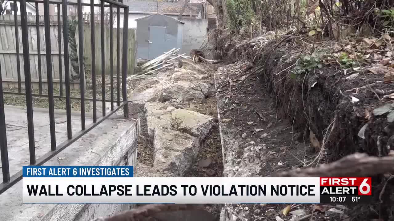 Omaha senior faces deadline to repair collapsed retaining wall