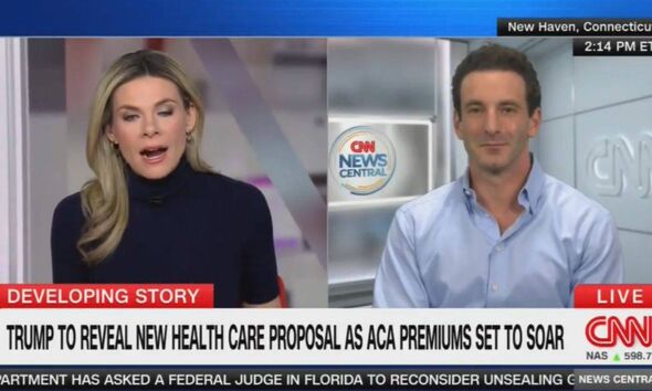 CNN forced to apologize mid-interview as Trump healthcare announcement ...
