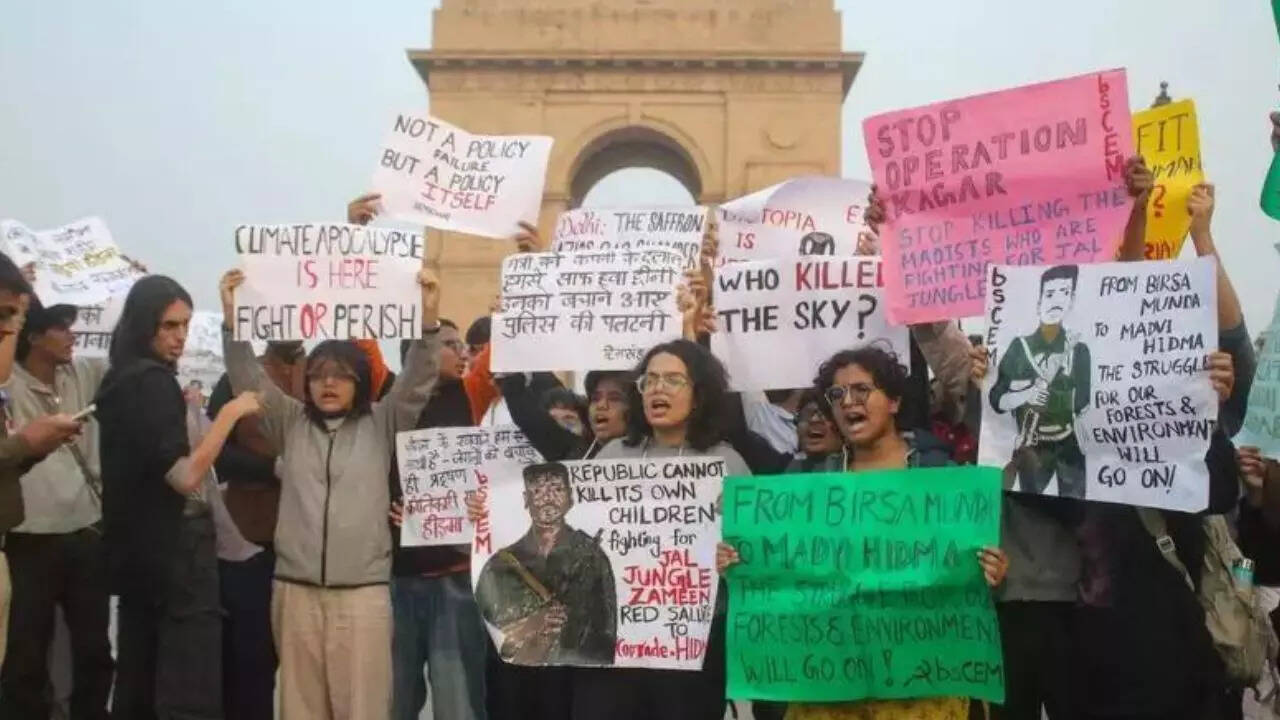 India Gate protest: Delhi cops invoke Section 197 of BNS against ...