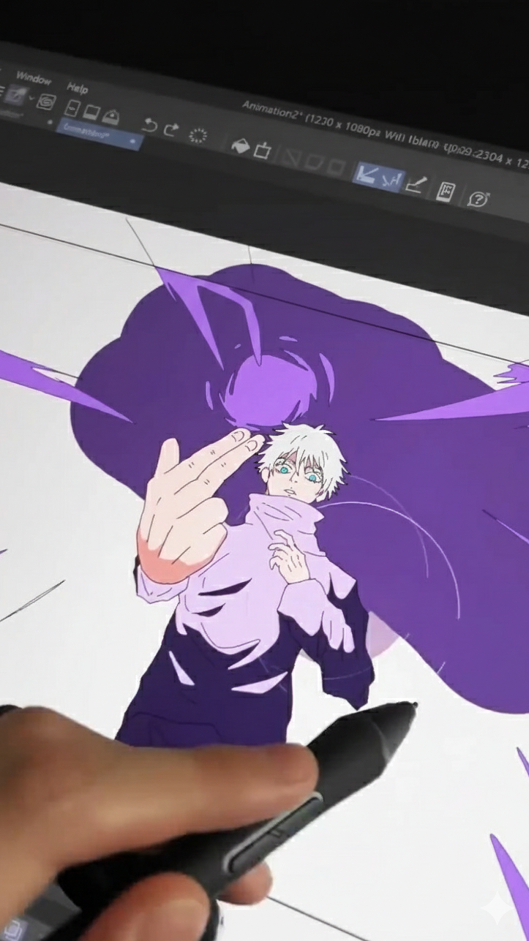 One-Hour Challenge: Gojo Animation