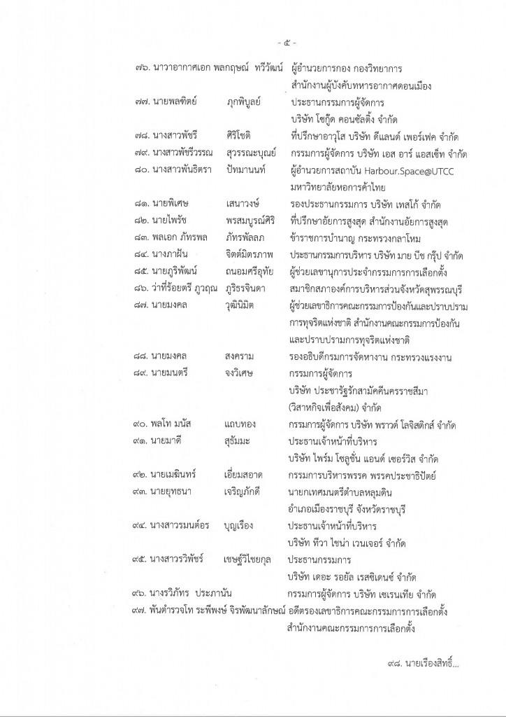 เช็คเลย! 150 ชื่ออบรมหลักสูตร พตส.16 ของ กกต. นักการเมือง-ขรก.พรึบ