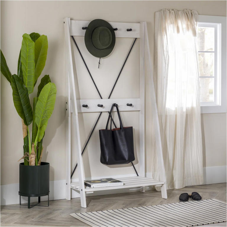 Wayfair Has a 'Sturdy' $100 Coat and Shoe Rack for Just $33 During Its ...