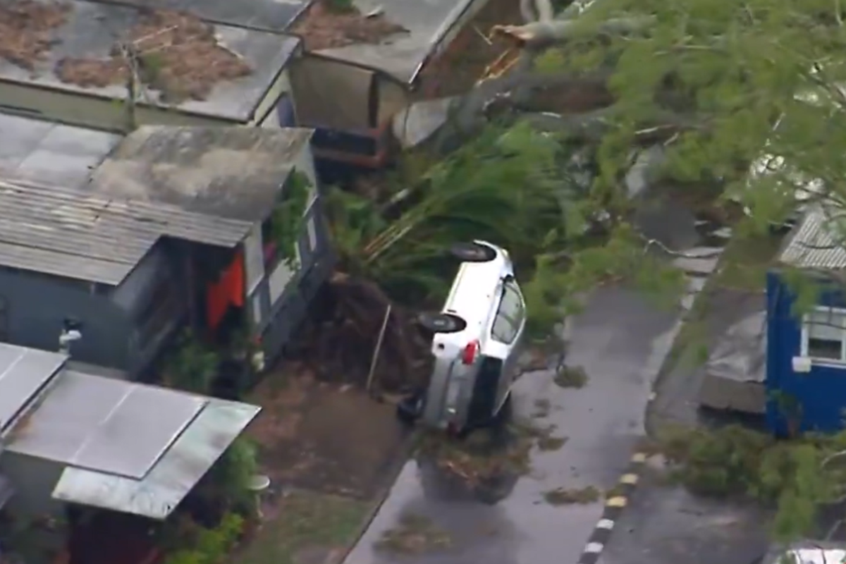 Giant hail batters Australia amid devastating spring storm
