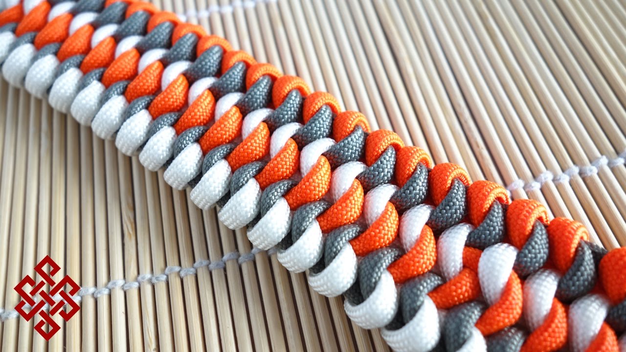 Mated snake knot paracord bracelet tutorial learn a strong and stylish ...