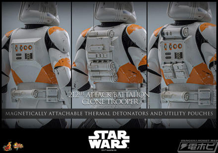 スター・ウォーズ エピソード3』クローン・トルーパー第212突撃大隊の1