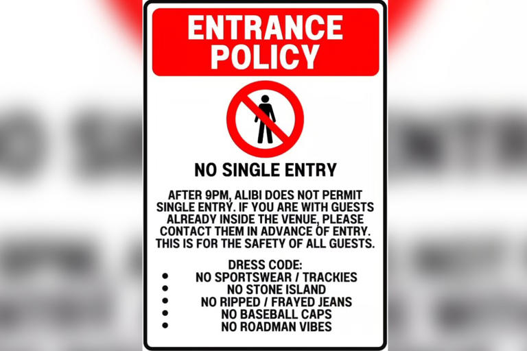 Bar bans solo drinkers from entering, sparking debate over ...