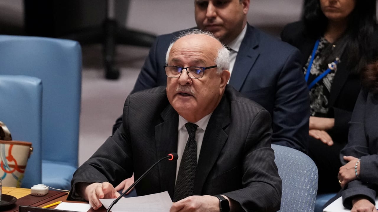 Israeli, Palestinian UN envoys spar as Mansour accuses Israel of ...