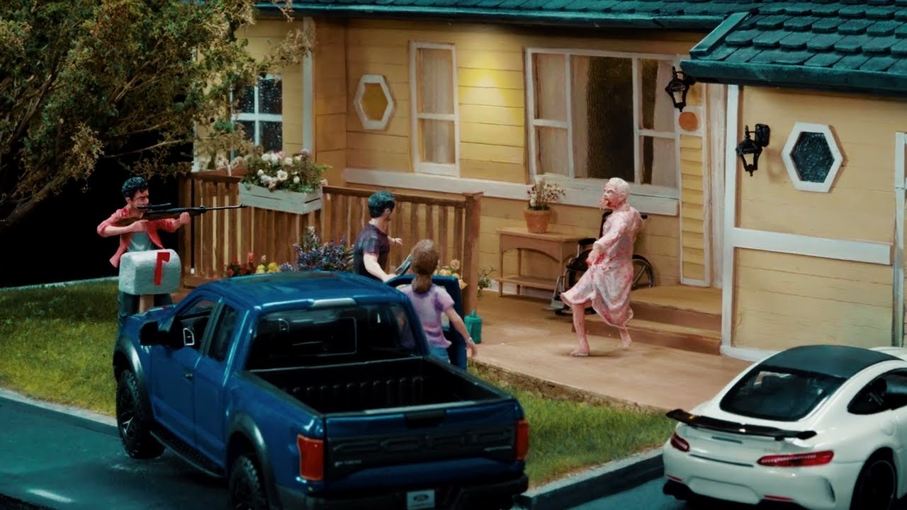 Bringing a zombie attack to life: Stop-motion diorama & behind the ...