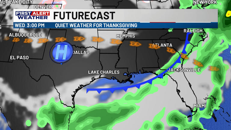 First Alert Forecast: Cold front brings changes mid-week, as cooler ...