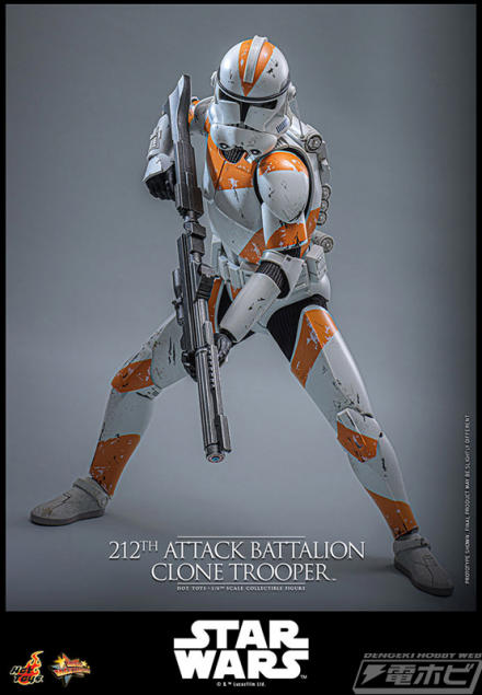 スター・ウォーズ エピソード3』クローン・トルーパー第212突撃大隊の1