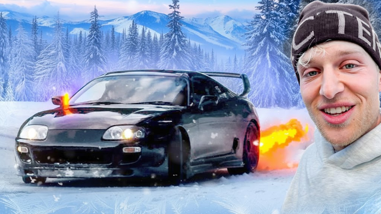 1000HP Supra Snow Test After New Mod?