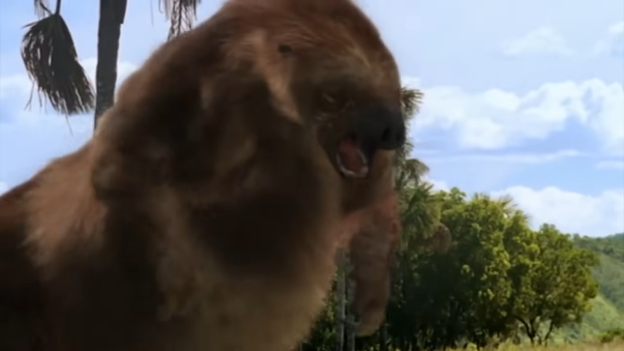 The ancient sloth species that towered over predators