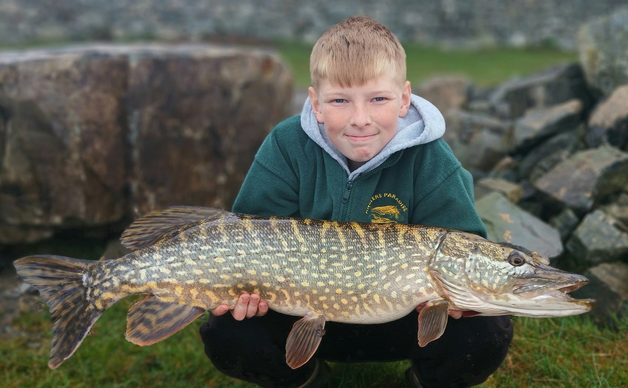Colossal pike landed by 12-year-old angler