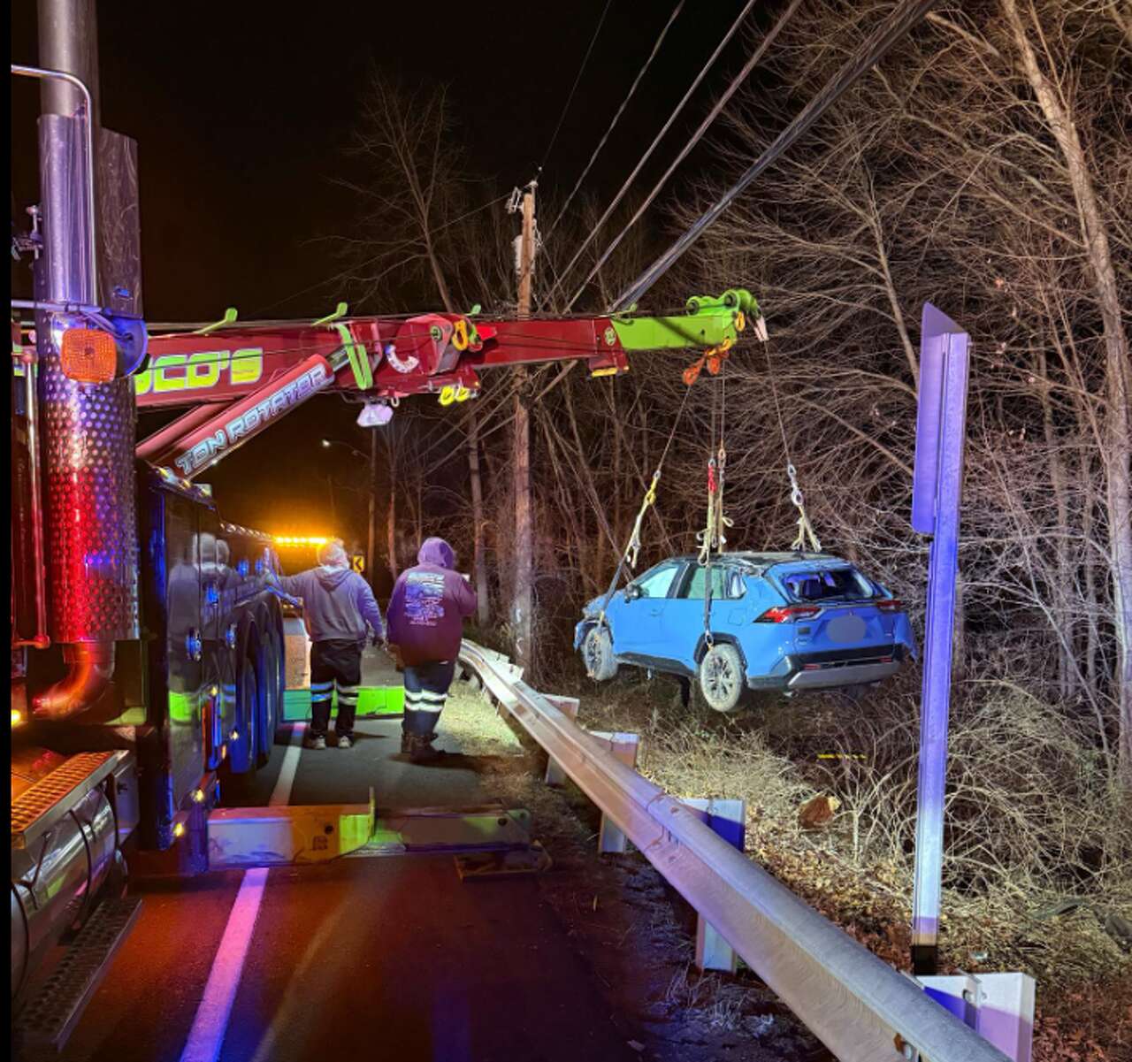 One injured in East Windsor rollover crash on North Road early Tuesday ...