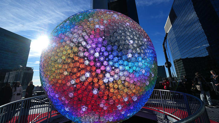 Times Square unveils new 2025 New Year’s Eve Ball, the largest ever