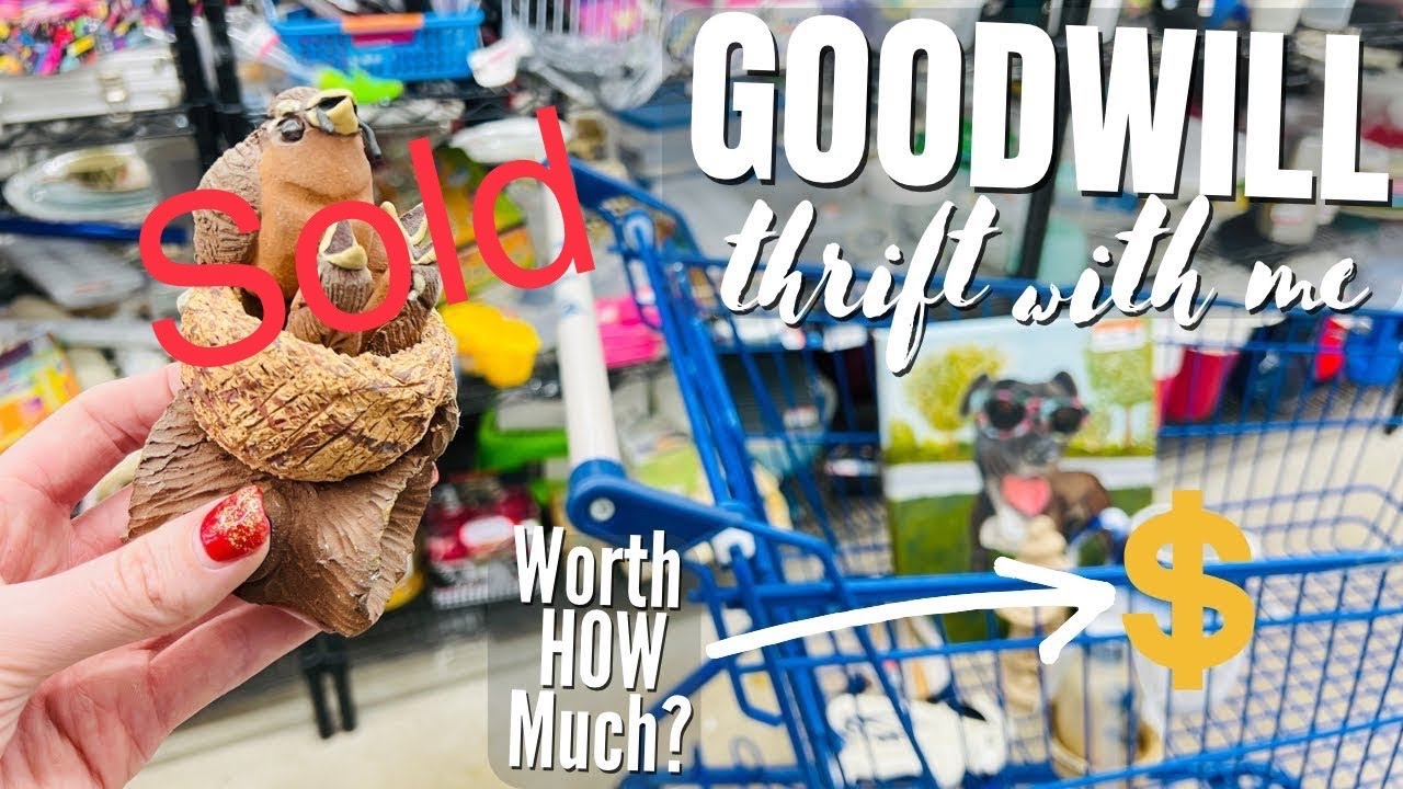 Sold | No idea it was worth that much | Goodwill thrift with me | Reselling